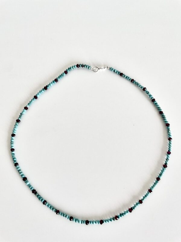 Collana girocollo turchese