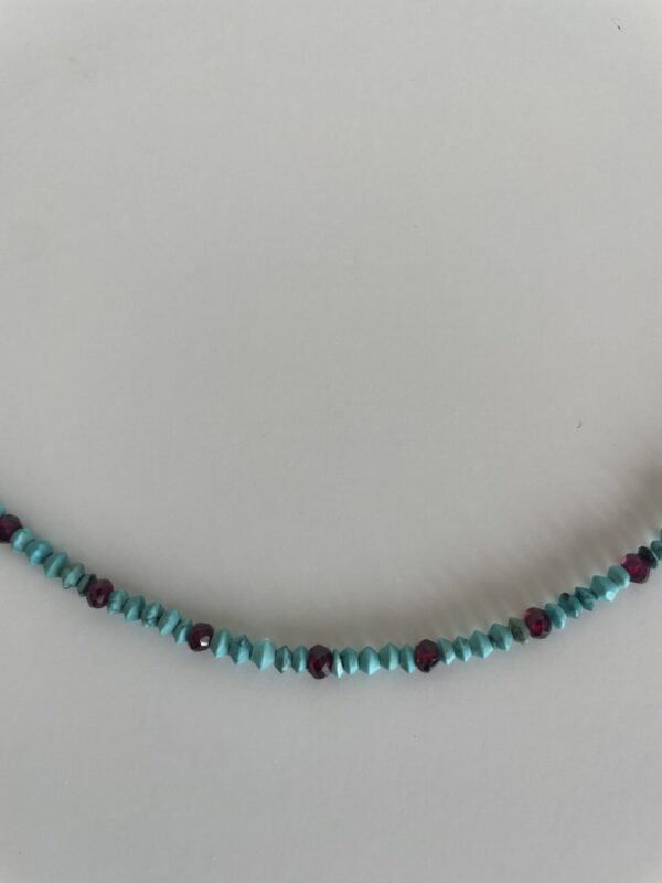 Collana girocollo turchese - immagine 2