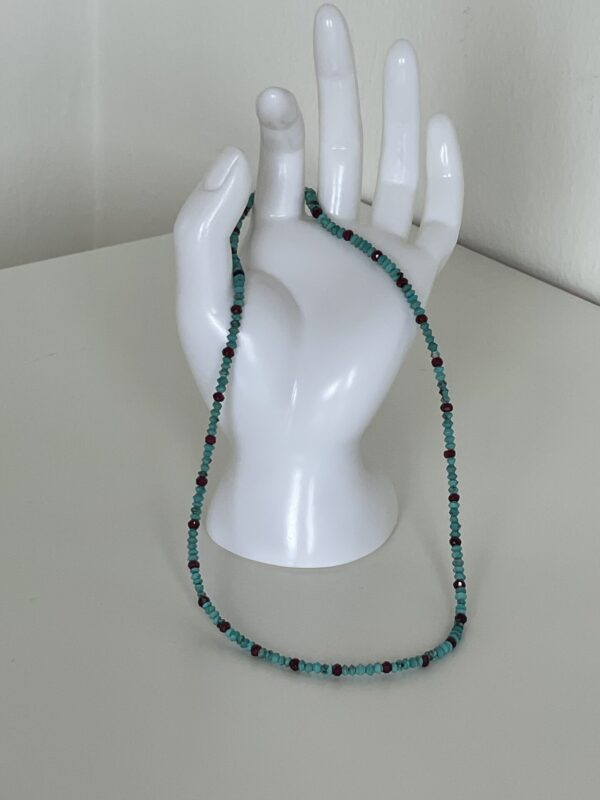 Collana girocollo turchese - immagine 4