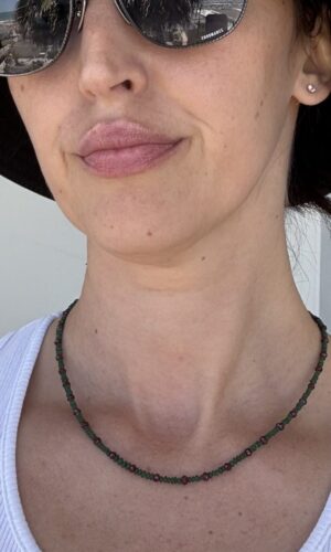 Collana girocollo nefrite