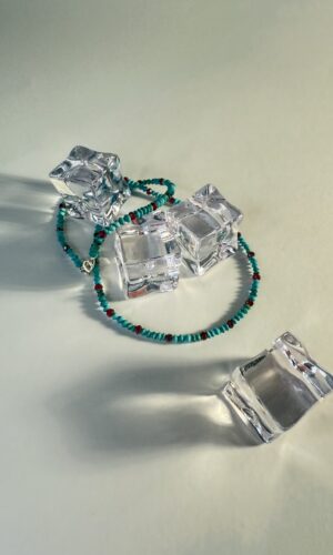 Collana girocollo turchese